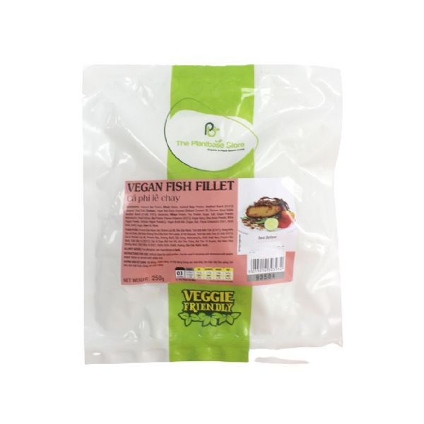 The Plantbase Store Vegan Fish Fillets 250g (Frozen) - Longdan Official