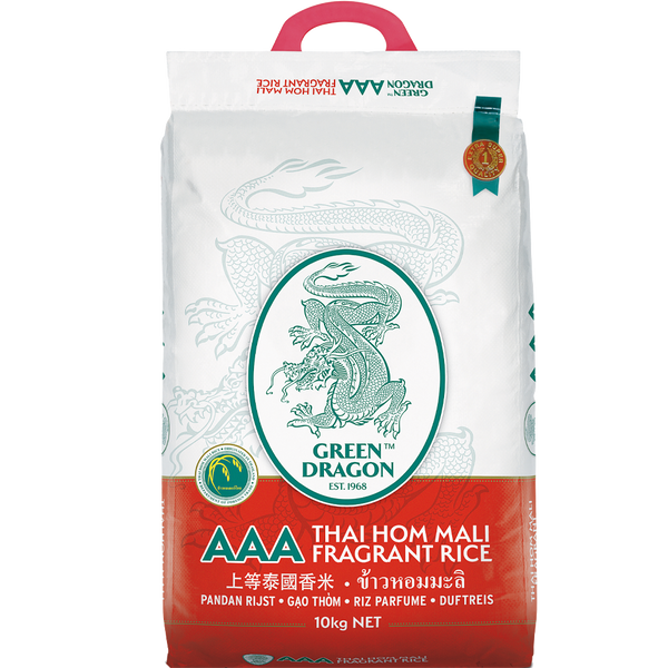 GREEN DRAGON Thai Fragrant Rice 10kg - Longdan Official
