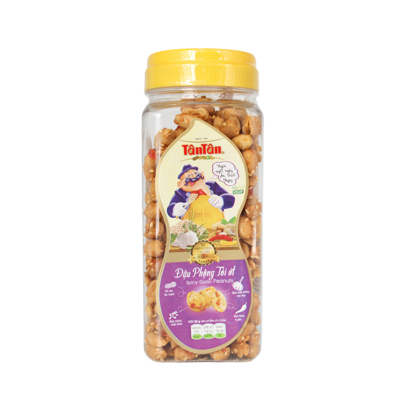 Tan Tan Spicy Garlic Peanuts 260G - Longdan Official